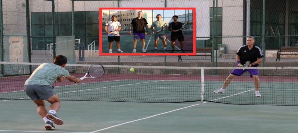 15 Temmuz Demokrasi ve Zafer Bayramı Tenis Turnuvası Başladı