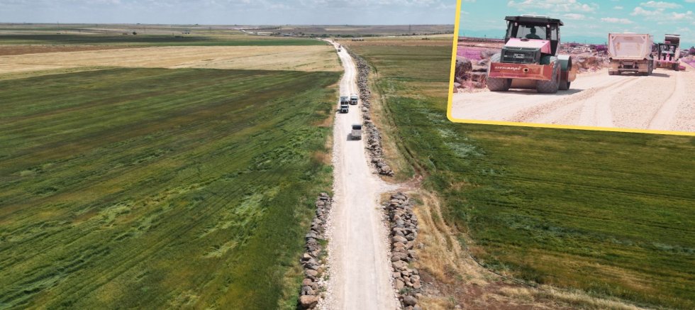 Büyükşehir Belediyesi’nden Siverek Karakeçi Bölgesi’nde Yol Atağı