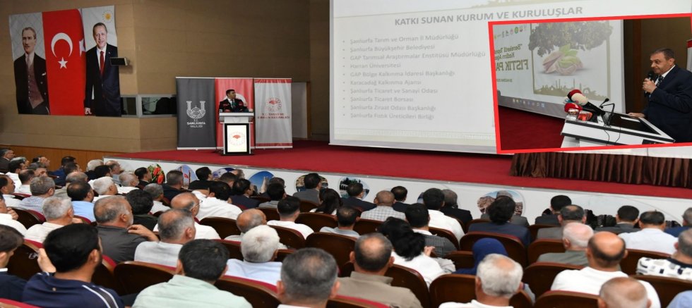 Fıstığın Anavatanı Şanlıurfa’da Fıstık Paneli Yoğun İlgi Gördü
