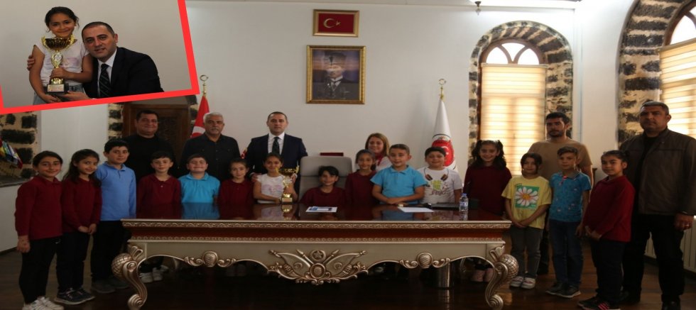 Folklor Şampiyonlarından Kaymakam’a Ziyaret