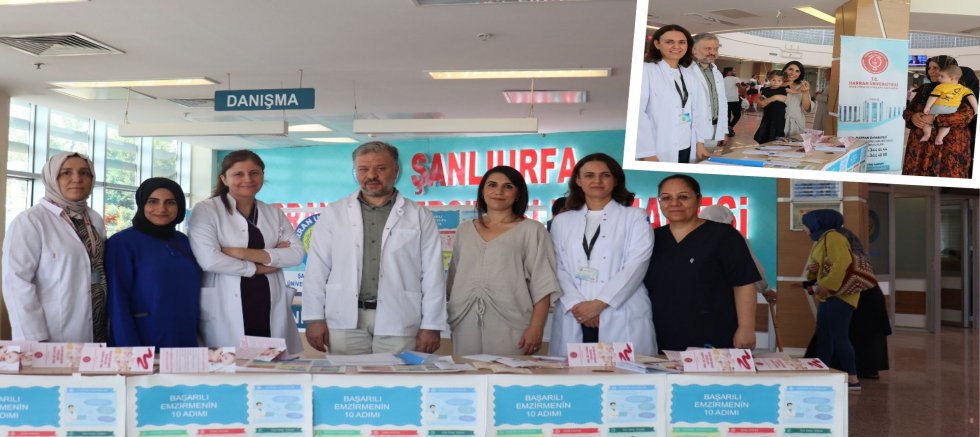 HRÜ Hastanesi Anne Sütü Farkındalık Çalışması Düzenledi