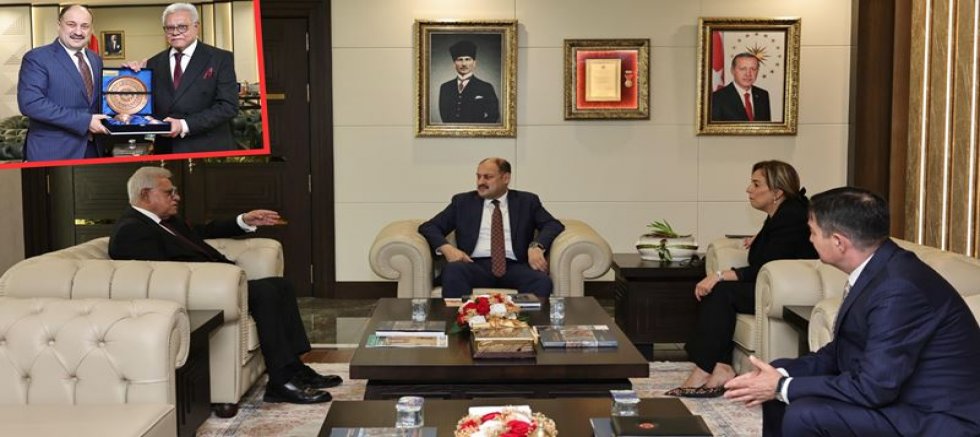 Pakistan Büyükelçisi’nden Başkan Gülpınar’a Ziyaret