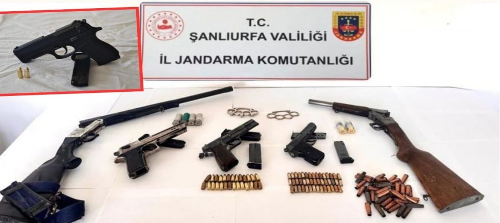 Şanlıurfa’da Ruhsatsız Silah Operasyonu: 10 Kişi Gözaltına Alındı