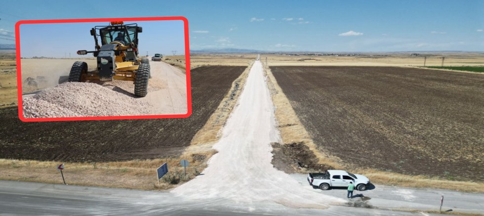 Siverek Kırsalında Konforlu Ulaşım İçin Yol Seferberliği