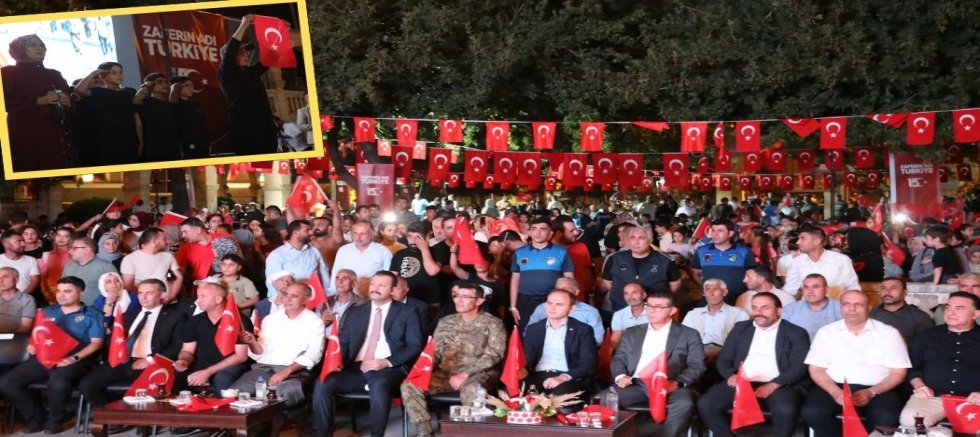 Siverek’te 15 Temmuz Demokrasi ve Millî Birlik Günü Etkinliği