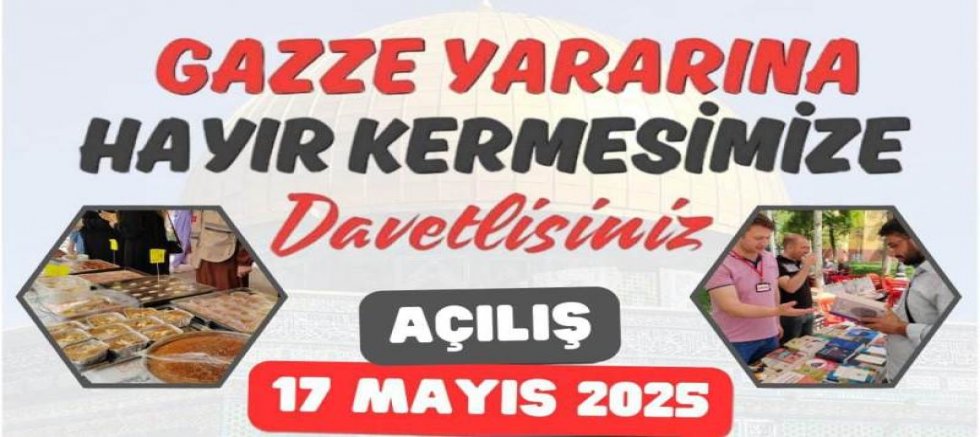 Siverek’te Gazze İçin Hayır Kermesi Düzenlenecek 