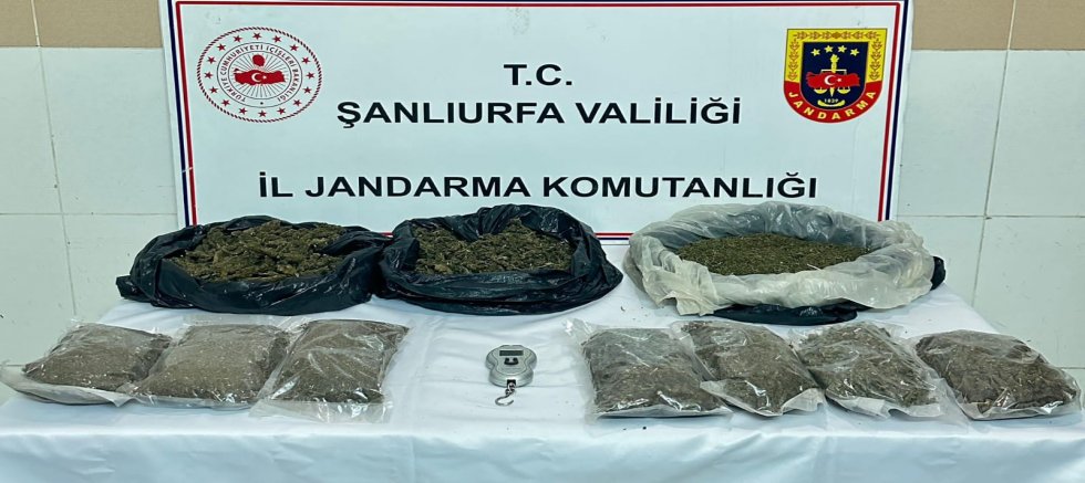 Siverek’te Jandarmadan Uyuşturucu Operasyonu