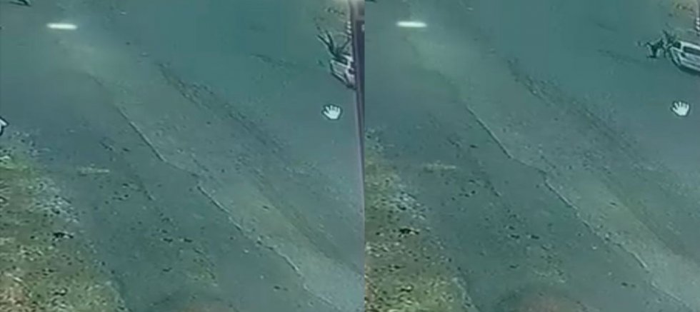 Siverek’te Otomobilin Çarptığı İki Kardeş Yaralandı: Kaza Anı Kamerada
