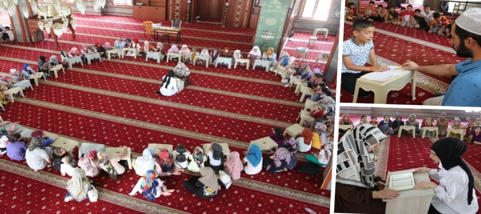 Siverek’te Yaz Kur’an Kurslarına Yoğun İlgi