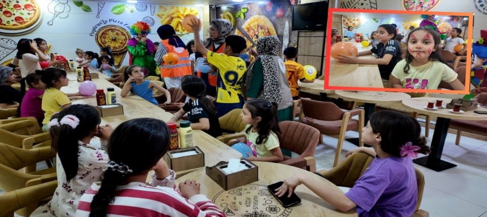 Siverek’te Yetim ve Öksüz Çocuklara Pizza İkramı