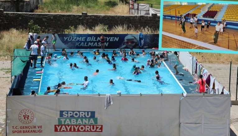 Siverek’te Yaz Spor Okulları Yoğun İlgi Gördü: 942 Öğrenci Katıldı