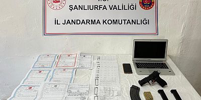  Bozova’da Çok Sayıda Senet ve Silah Ele Geçirildi