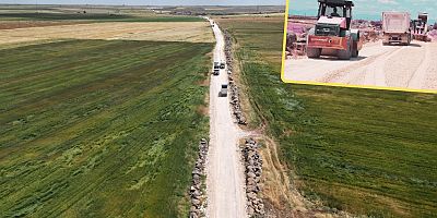 Büyükşehir Belediyesi’nden Siverek Karakeçi Bölgesi’nde Yol Atağı