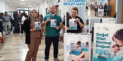 Ceylanpınar Devlet Hastanesi'nden Normal Doğum Vurgusu