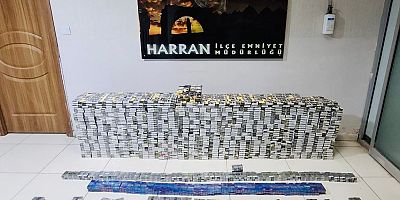 Harran’da Kaçak Sigara Operasyonu: 4 bin134 Paket Ele Geçirildi