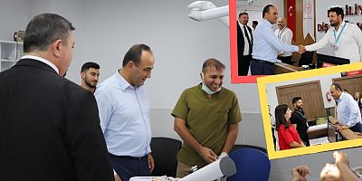İl Sağlık Müdürü Berk, Ağız ve Diş Sağlığı Hastanesinde İncelemelerde Bulundu 