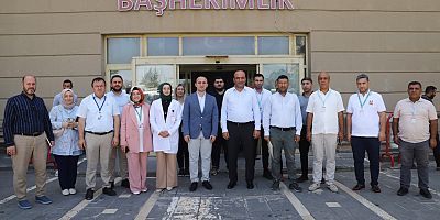İl Sağlık Müdürü Berk’ten Viranşehir ve Ceylanpınar’a Ziyaret