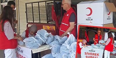 Kızılay Siverek Şubesi’nden 157. Yıl Etkinliği: Ayakkabı Dağıtımı Yapıldı