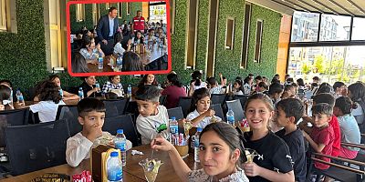 Kur’an-ı Kerim’e Geçen Öğrencilere Dondurma Sürprizi