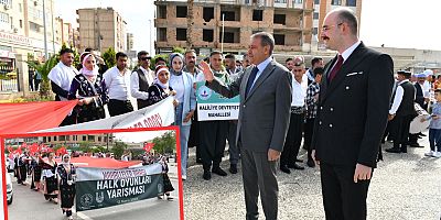Mahalleler Arası Halk Oyunları Yarışması Başladı