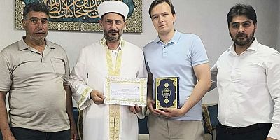 Rus genç Diyarbakır’da Müslüman oldu