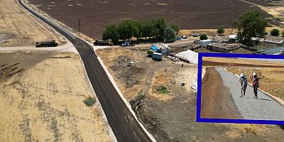 Şanlıurfa Büyükşehir’den Siverek Kırsalına 6 Kilometrelik Asfalt Yol