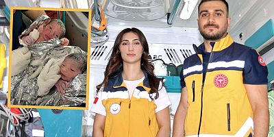 Şanlıurfa’da Ambulansta İkiz Doğum