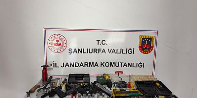 Şanlıurfa’da Çok Sayıda Ruhsatsız Tabanca Ele Geçirildi