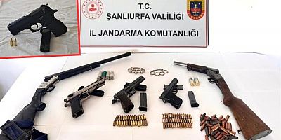 Şanlıurfa’da Ruhsatsız Silah Operasyonu: 10 Kişi Gözaltına Alındı