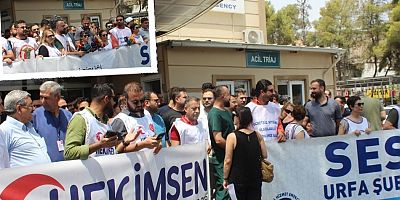 Şanlıurfa Tabip Odası’ndan Sert Tepki: “Sağlıkta Şiddet Sistem Sorunudur”