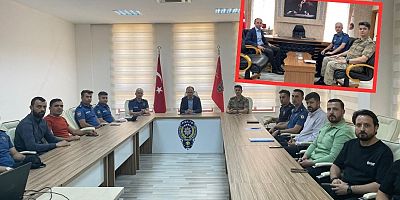 Siverek Kaymakamı Sak’tan Emniyet Müdürlüğüne Ziyaret