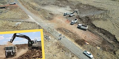   Siverek’te Dar Yollar Tarihe Karışıyor: 6 Kilometrelik Beton Yol Yapılıyor