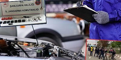 Siverek'te sahte araç muayene çetesi yakalandı!
