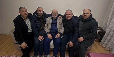  Siverek'teki Oda ve Dernek Başkanlarından Koçali Aymaz'a Ziyaret