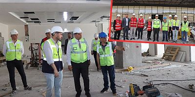 Solmaz’dan Şehir Hastanesi’ne Yerinde İnceleme