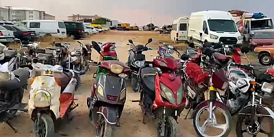 Suruç’ta Motosikletlere Yönelik Şok Uygulamada 28 Motosiklet Ele Geçirildi