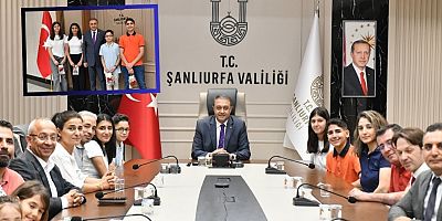 Vali Şıldak’tan Eğitime Destek: Başarılı Öğrencileri Makamında Ağırladı