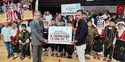 Valilik Kupası Okullar Arası Halk Oyunları Yarışması Tamamlandı